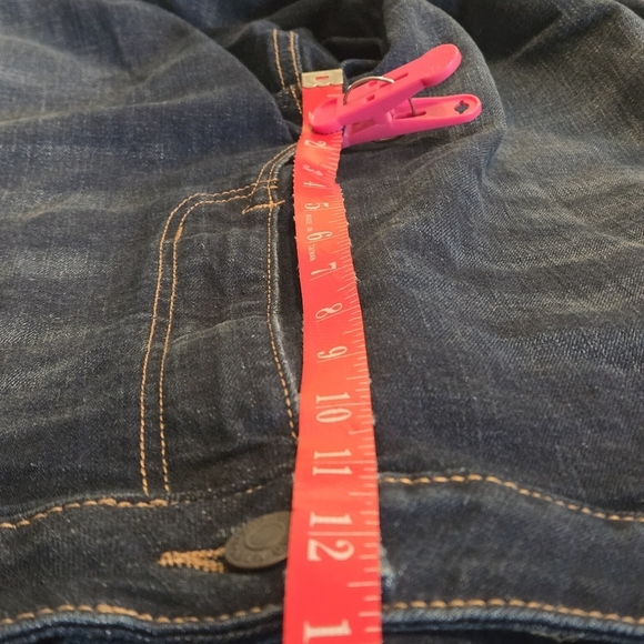 Old Navy Mid- Rise Rockstar Super Skinny Blue Jeans Stretch Women Plus Size 26 - Picture 13 of 14